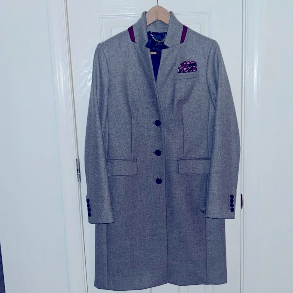 J. Crew Regent Topcoat (Must Have!) - Picture 2 of 12